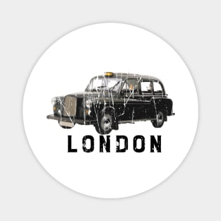 LONDON TAXI HACKENY CARRIAGE Magnet